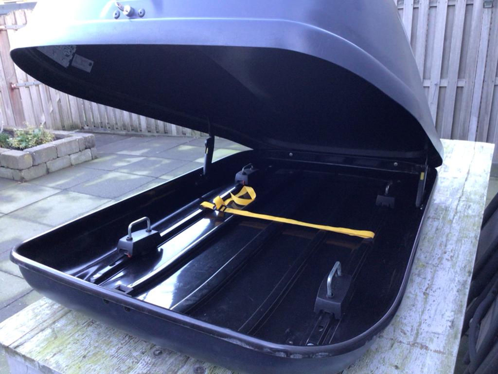 Hapro Probox 425 Dakkoffer - Geschikt voor elke auto, Auto diversen, Dakkoffers, Ophalen of Verzenden, Gebruikt