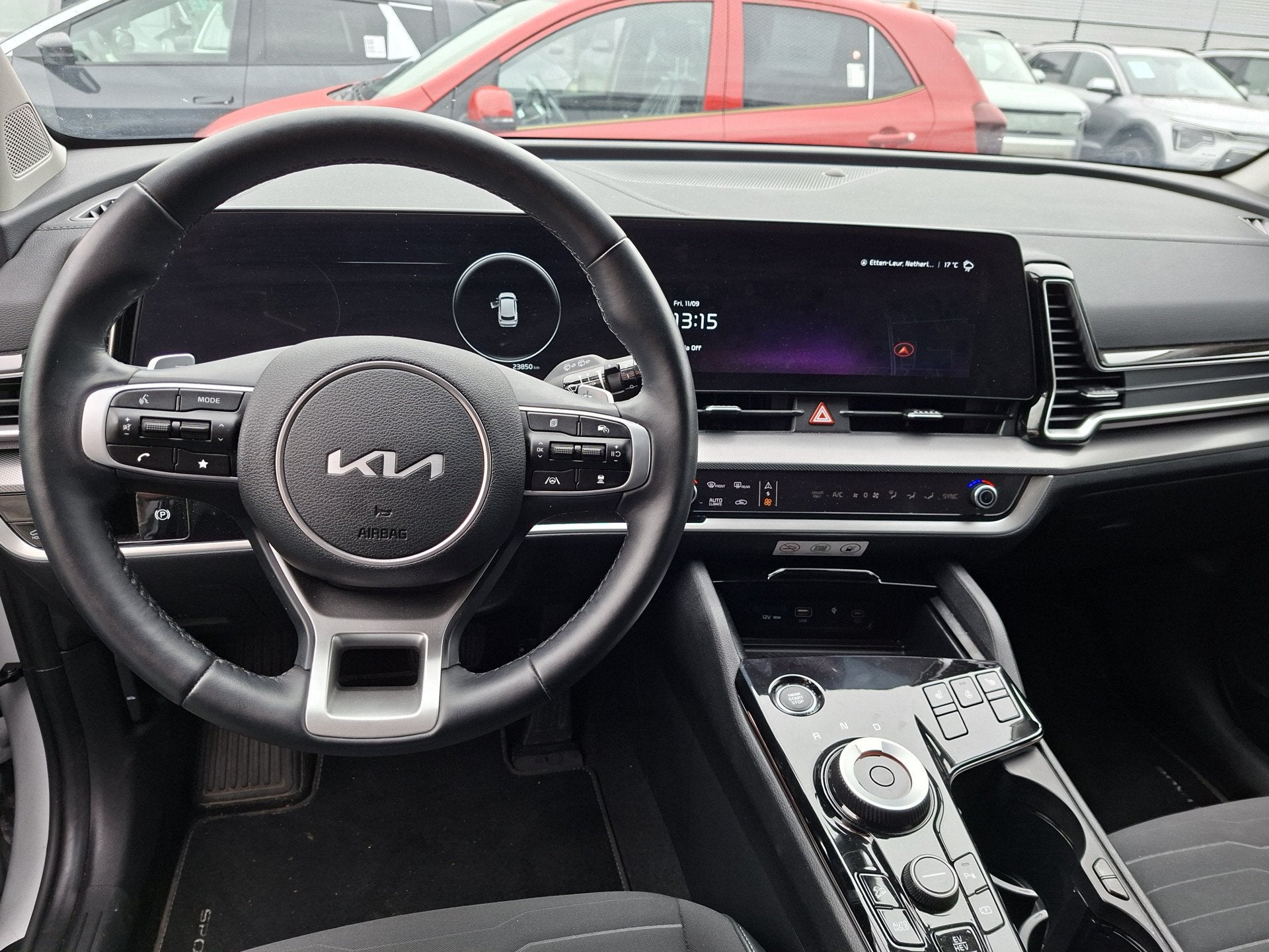 Kia Sportage 1.6 T-GDi Plug-in Hybrid AWD DynamicPlusLine |, Auto's, Automaat, Stof, Gebruikt, 4 cilinders
