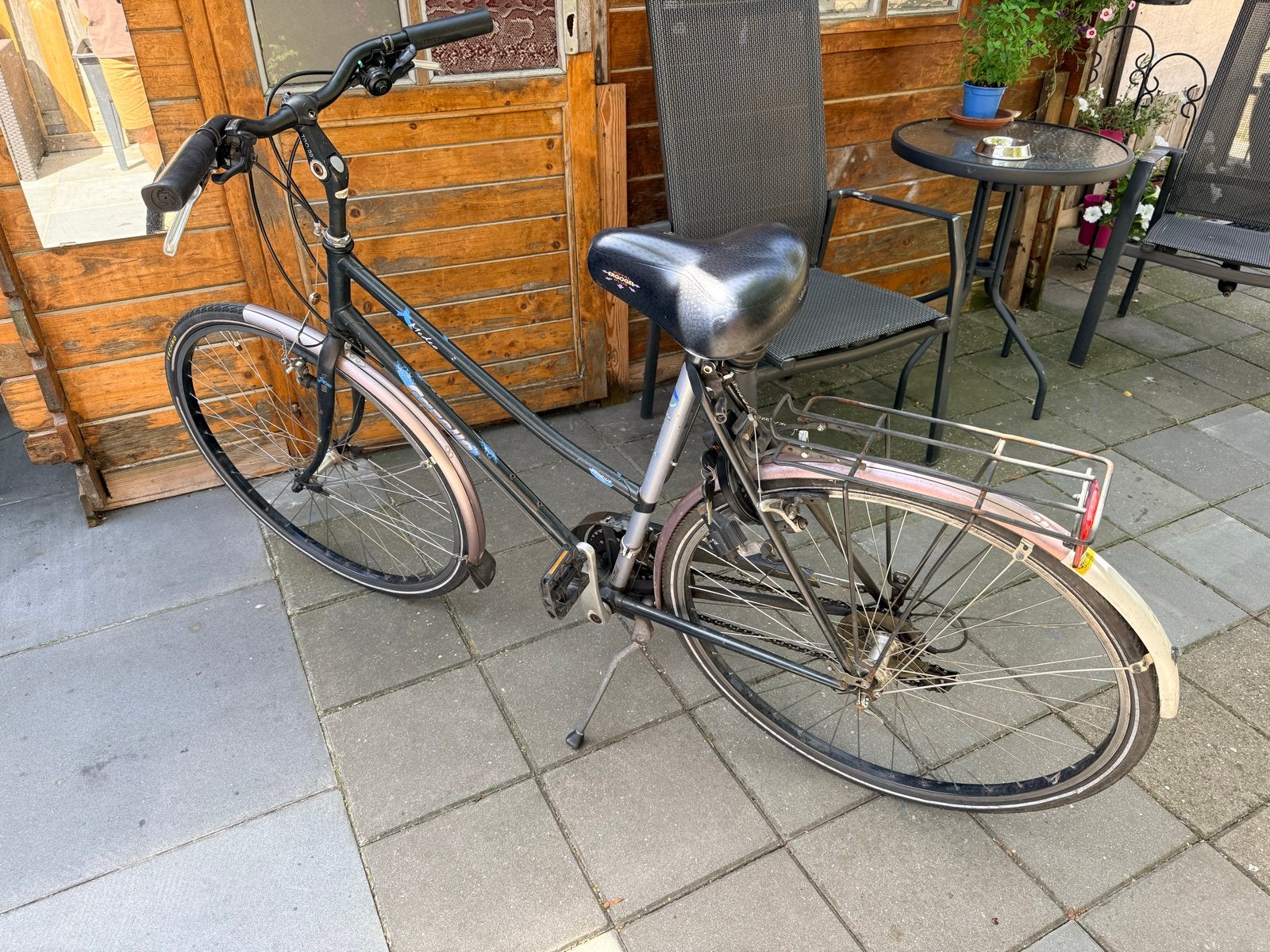 Gazelle fiets met versnellingen, Fietsen en Brommers, Fietsen | Dames | Damesfietsen, Ophalen, Velgrem, Versnellingen, Gazelle