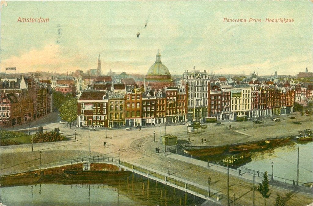 701-221-037 Amsterdam Prins Hendrikkade, Verzenden, Voor 1920, Noord-Holland