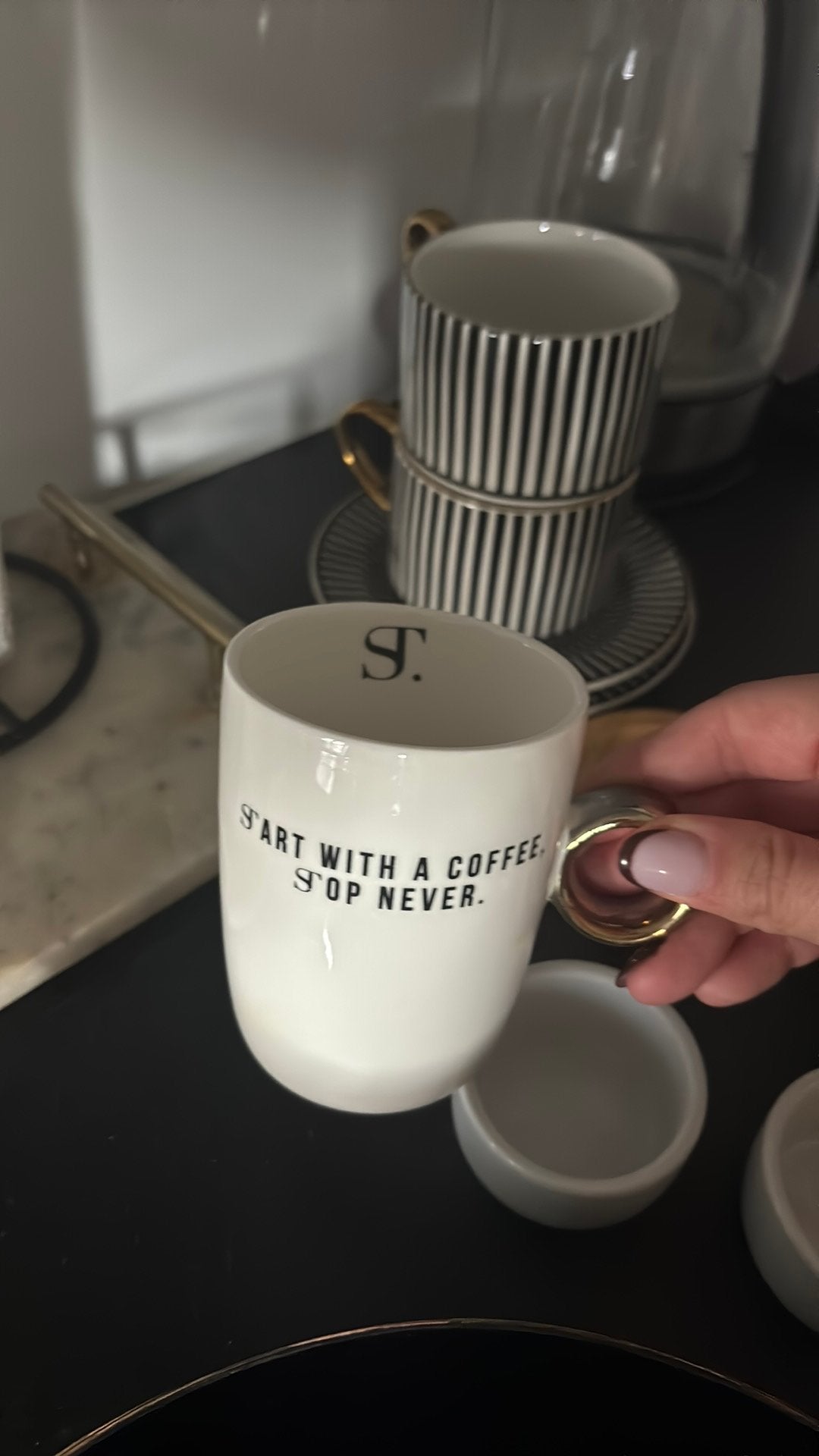 Servies: Supertrash mok en Action borden/bakjes, Ophalen, Gebruikt, Overige merken, Keramiek