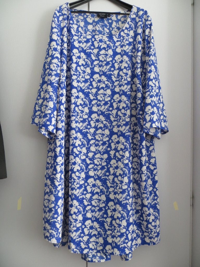 ZIZI JURK/ TUNIEK MAAT L, Zo goed als nieuw, Verzenden, Blauw, Maat 42/44 (L)