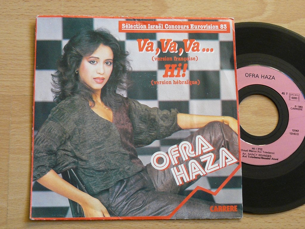 single Ofra Haza * Va va va / Hi , Eurovision, Cd's en Dvd's, Vinyl Singles, Verzenden, Gebruikt, Pop