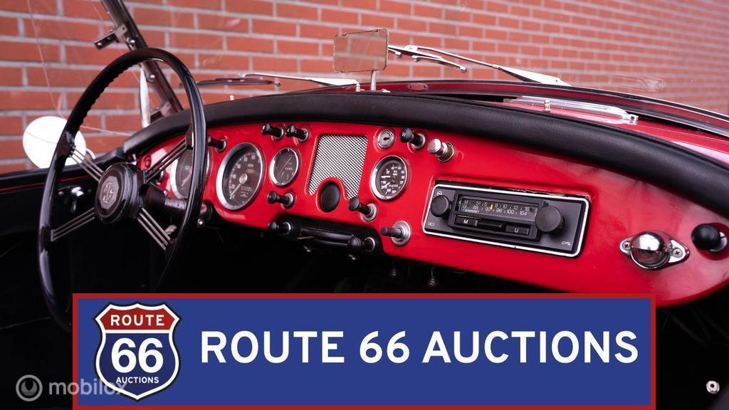 MG MGA Cabriolet | 1956 | Route 66 Auctions, Auto's, Oldtimers, Overige carrosserieën, Zwart, Bedrijf, Handgeschakeld