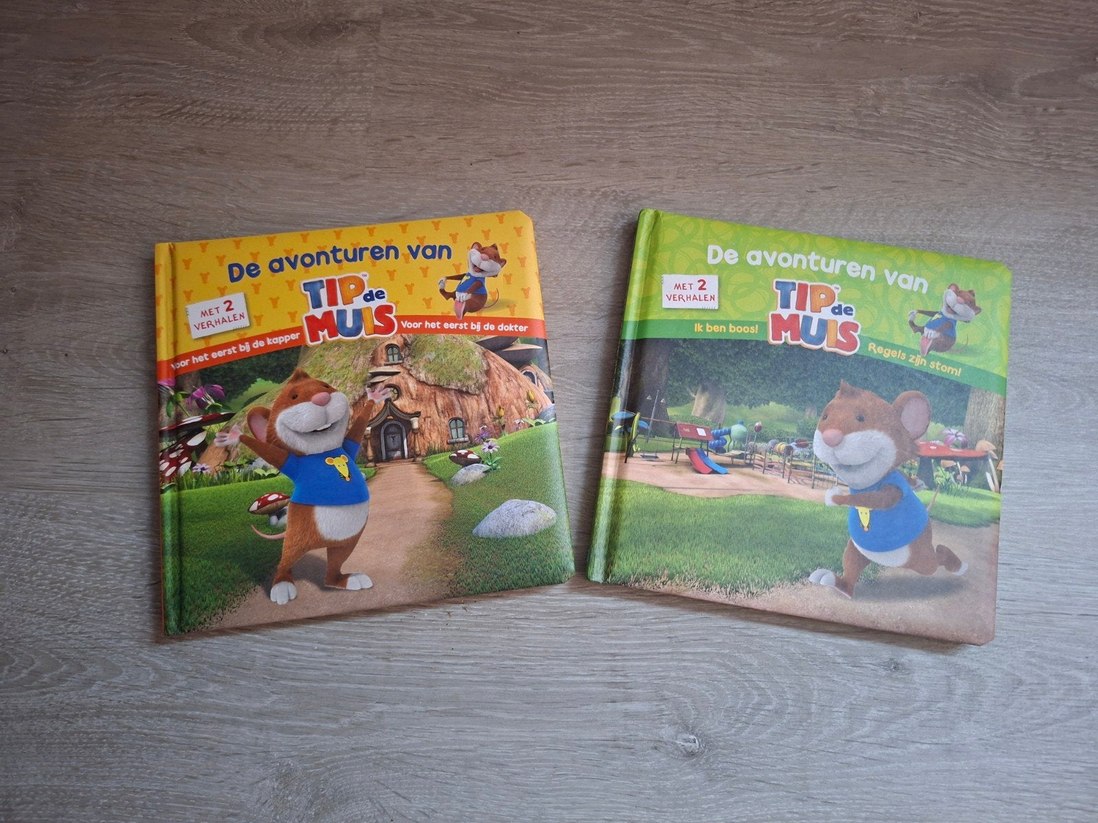 De avonturen van Tip de Muis - 2 boeken, Ophalen of Verzenden, Gelezen, Onbekend, Sprookjes
