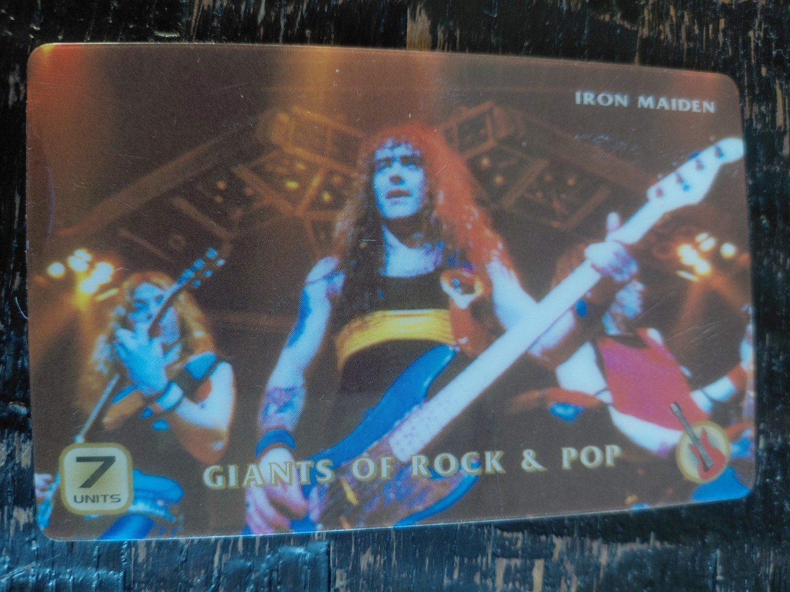 iron maiden telefoonkaart, Verzenden
