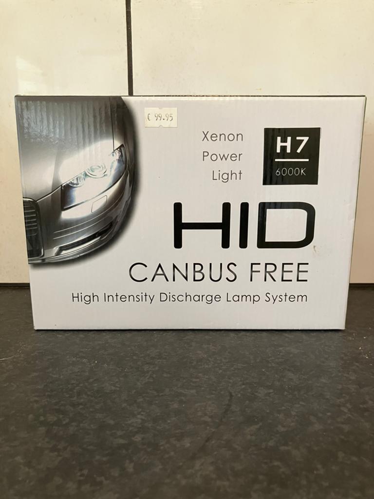 Xenon H7 lampenset canbus vrij, Auto-onderdelen, Verlichting, Ophalen, Nieuw