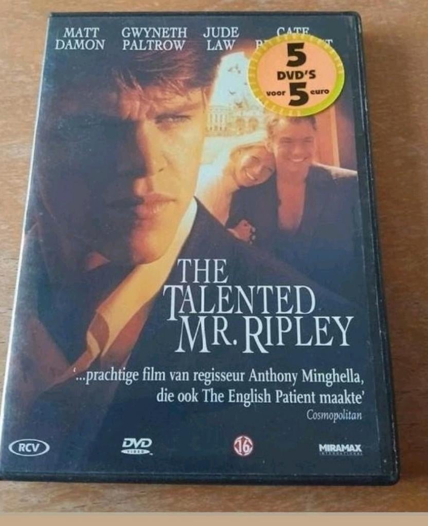 The Talented Mr Ripkey, Cd's en Dvd's, Alle leeftijden, Ophalen of Verzenden, Zo goed als nieuw