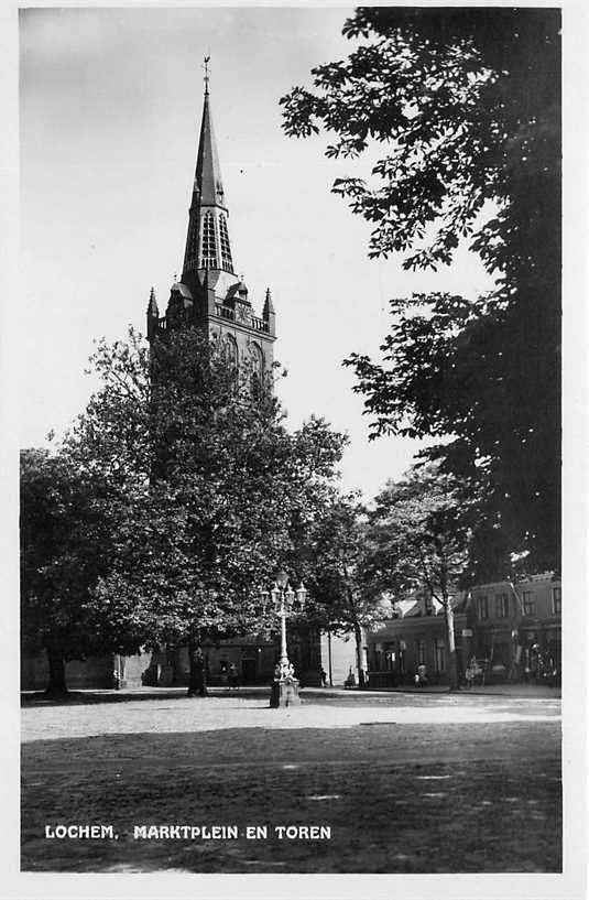 380-388-027 Lochem Marktplein, Verzenden, Voor 1920, Gelderland