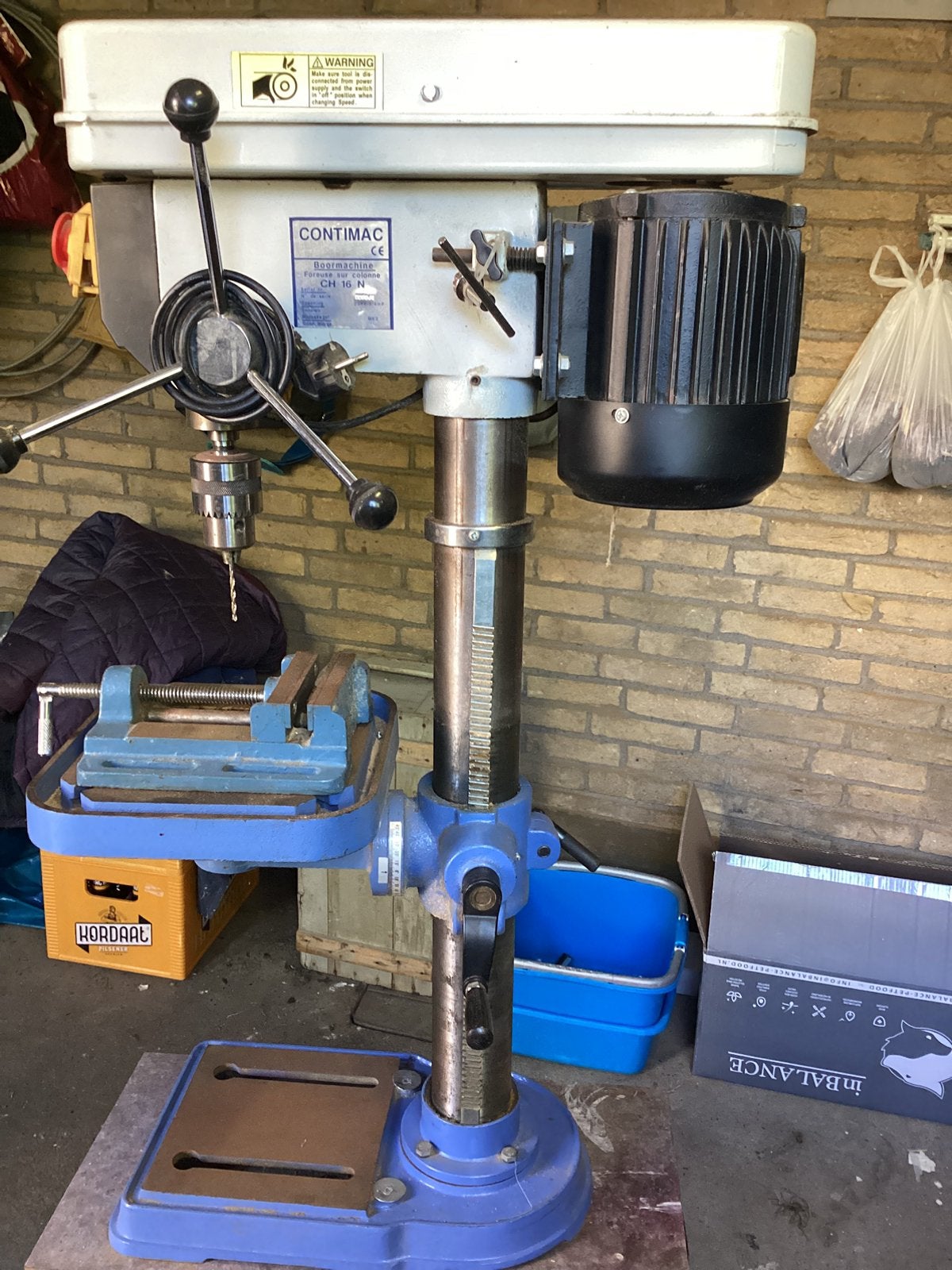 Kolomboormachiene, Ophalen, Zo goed als nieuw, Kolomboormachine