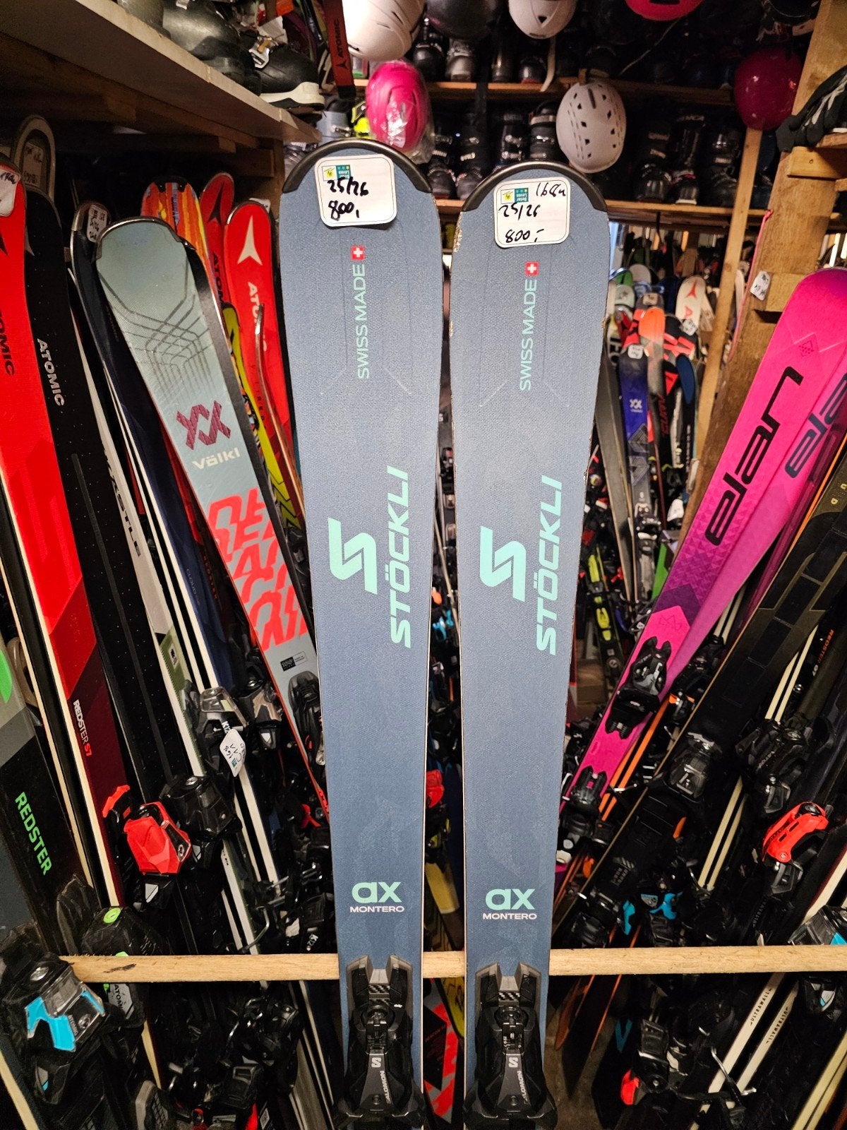 168 STOCKLI MONTERO AX VOOR KENNERS 1600€, Sport en Fitness, Overige merken, 160 tot 180 cm, Stockli, Ophalen of Verzenden