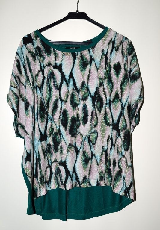 ESPRIT damesblouse, Kleding | Dames, Blouses en Tunieken, Maat 46/48 (XL) of groter, Ophalen of Verzenden, Zo goed als nieuw, Groen