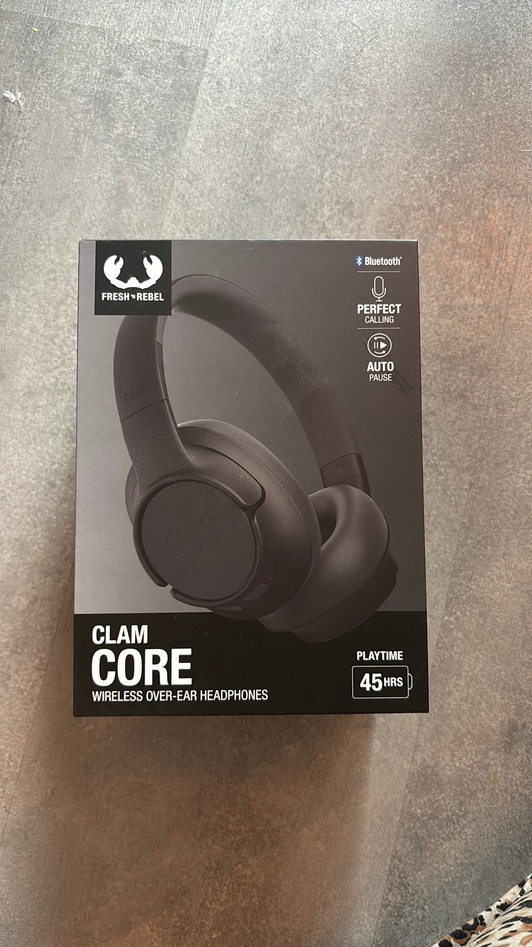 Fresh ’n Rebel Clam Core draadloze koptelefoon zwart, Fresh 'n Rebel, Ophalen of Verzenden, Zo goed als nieuw, Over-ear