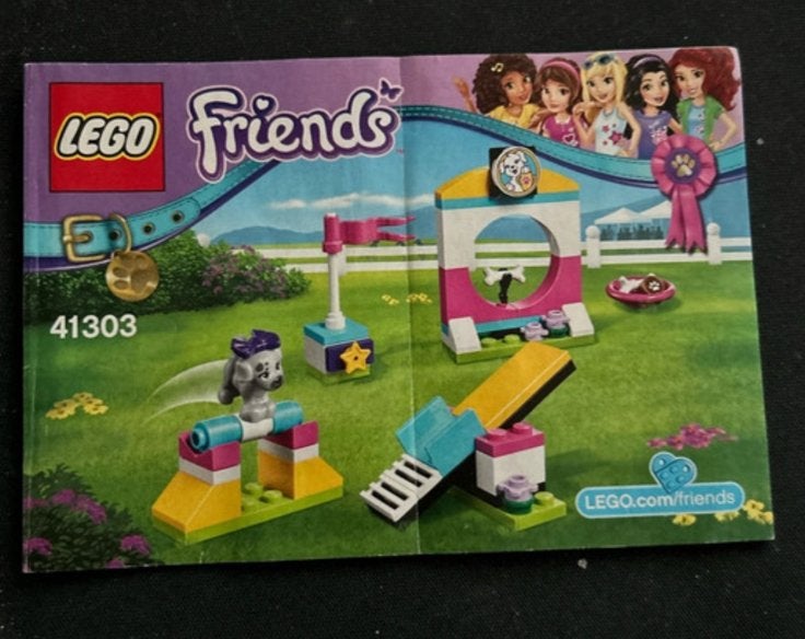 Lego Friends 41303 Puppy Speeltuin - Compleet, Kinderen en Baby's, Speelgoed | Duplo en Lego, Lego, Friends, Ophalen of Verzenden