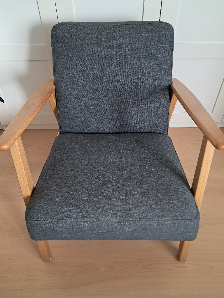 Ikea fauteuil, Ophalen, Gebruikt, Stof, Eén