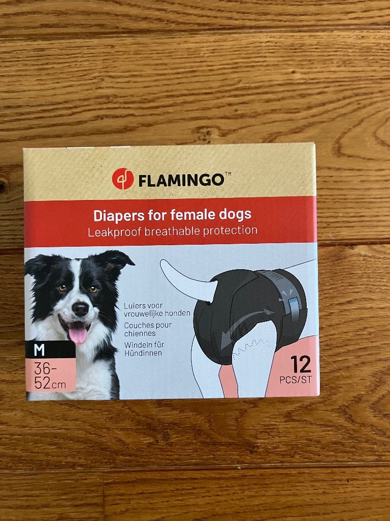 Luiers voor hond, Flamingo, Ophalen, Nieuw, Overige typen