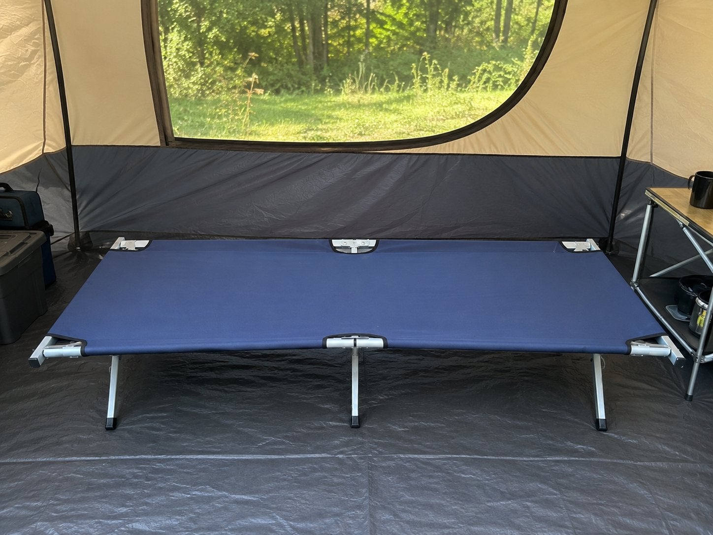 Nieuw Go & Camp vouwbedden 200x65x43cm (2 stuks), Ophalen, Nieuw