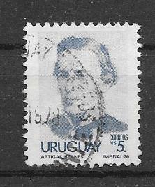 Uruguay Michel 1426 gestempeld, Ophalen of Verzenden, Gestempeld, Zuid-Amerika