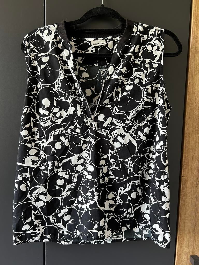 Goth top, Ophalen of Verzenden, Zo goed als nieuw, Maat 42/44 (L)