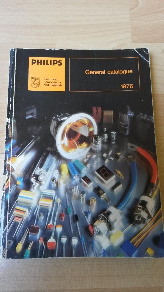 Philips general catalogue 1976 electronic components, Boeken, Catalogussen en Folders, Ophalen of Verzenden, Gelezen, Catalogus