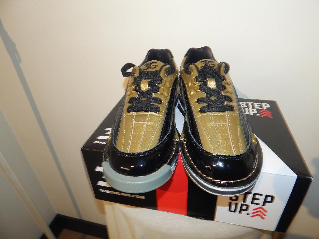 3G bowling schoenen Nieuw zwart met goud in doos 42, Sport en Fitness, Bowlen, Verzenden, Nieuw, Schoenen