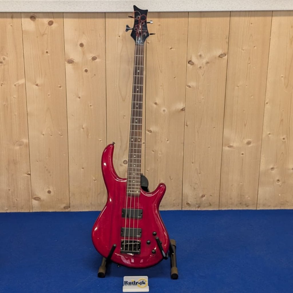 Dean Edge 4 dieprood basgitaar elektrisch - Met garantie, Flex Ltd., Zo goed als nieuw, https://flex.com/contact-us, Nobelstraat 10, 5807 GA Oostrum LB, Limburg, Nederland