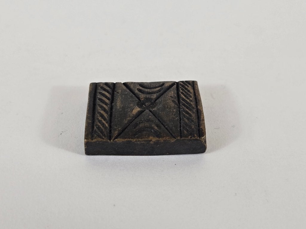 Goudgewicht #12, messing of brons, Akan, Ghana, 18e 19e eeuw, Ophalen of Verzenden