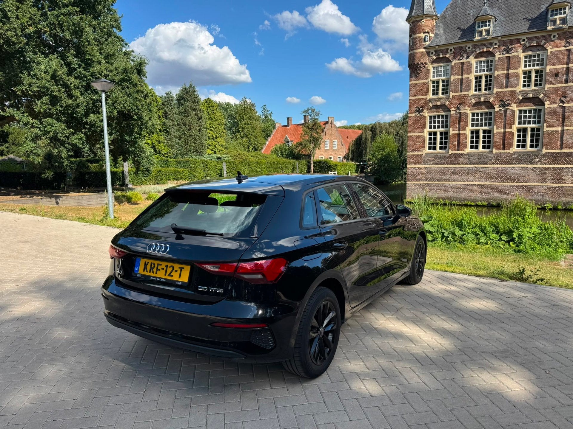 Audi A3 Sportback 30 TFSI Business edition|CLIMA|CRUISE|ELEK, Auto's, Audi, Voorwielaandrijving, Stof, Gebruikt, Zwart