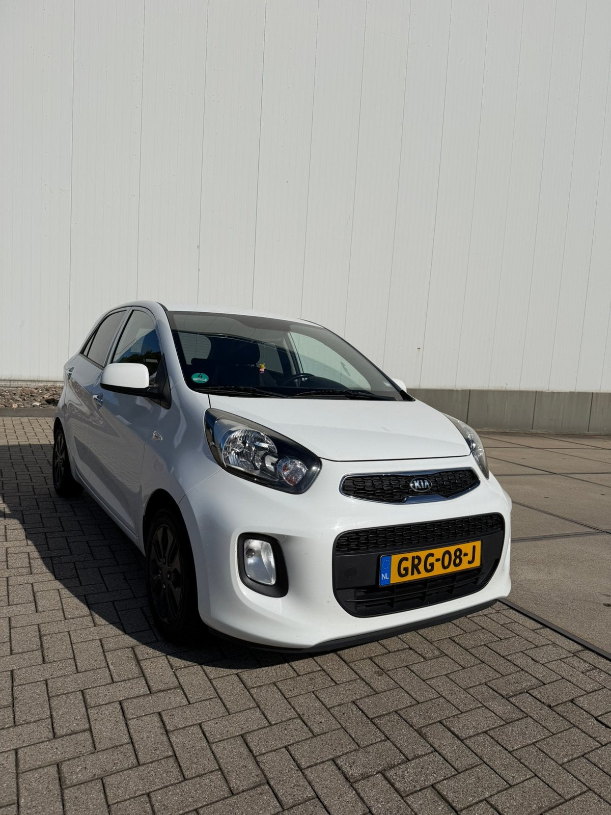 Kia Picanto 1.0 Cvvt 5-DRS 2016 Wit, 939 kg, Handgeschakeld, Particulier, 3 cilinders