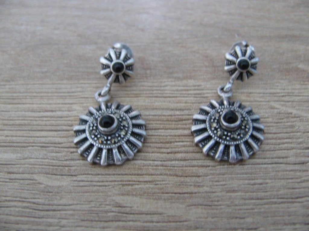 vintage zilveren zeeuwse oorbellen  925, Ophalen of Verzenden, Zilver