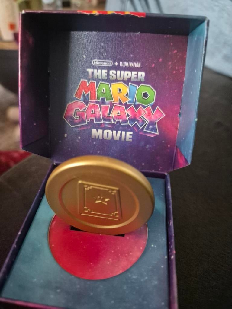 McDonald's Super Mario Galaxy Movie Munt, Ophalen of Verzenden