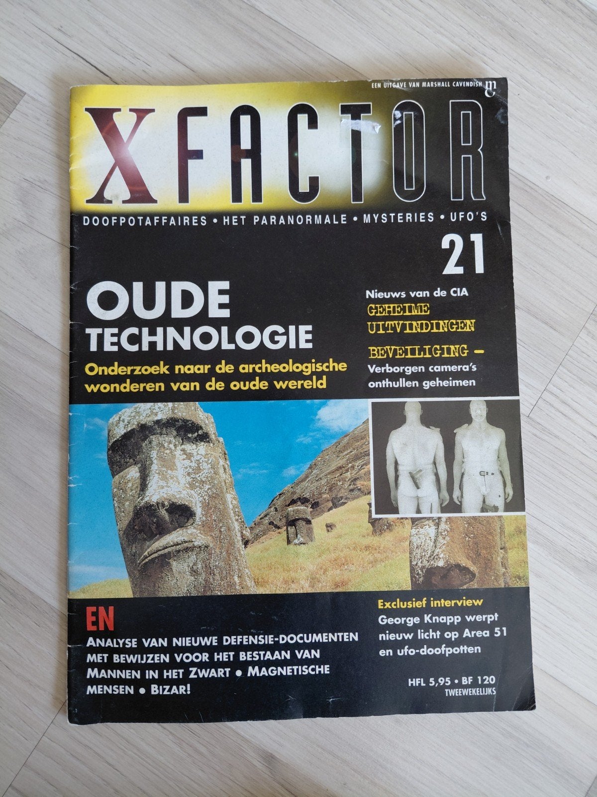 X-Factor Magazine #21: Oude Technologie & UFO's, Boeken, Verzenden, Gelezen, Overige typen