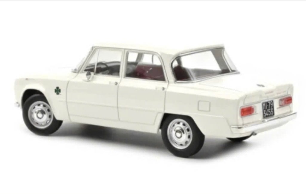 Alfa Romeo Giulia TI Super 1963 Wit 1/18 NOREV ref: 187970, Verzenden, Nieuw, Auto, Norev