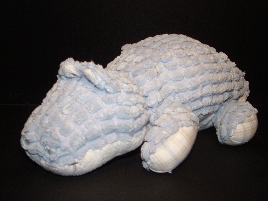 NOUKIES KROKODIL VELOURS BLAUW MET NOPPEN EN VELOURS, Ophalen of Verzenden, Nieuw, Overige typen