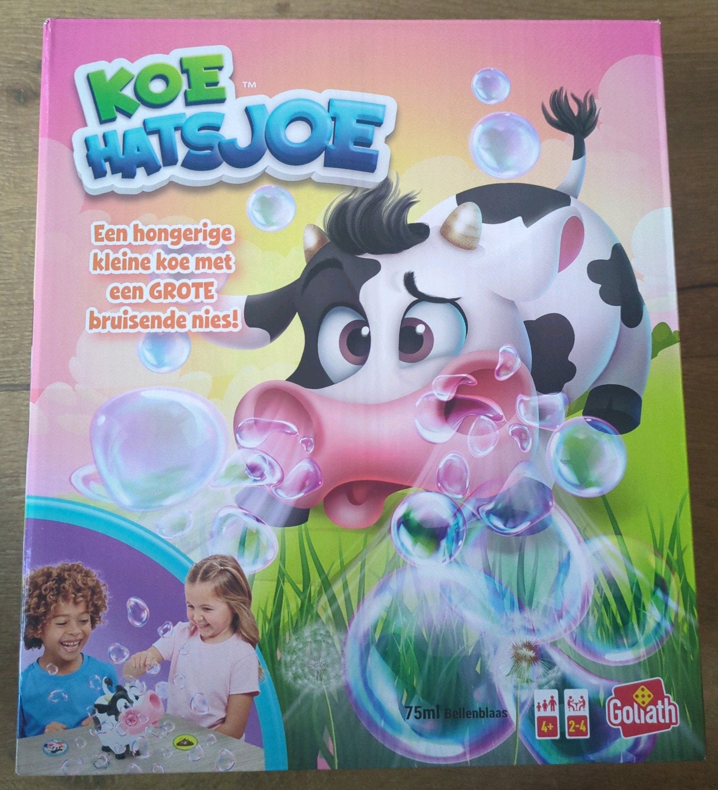 Koe Hatsjoe! Spel van Goliath - Zo goed als nieuw, Ophalen of Verzenden, Zo goed als nieuw, Jongen of Meisje