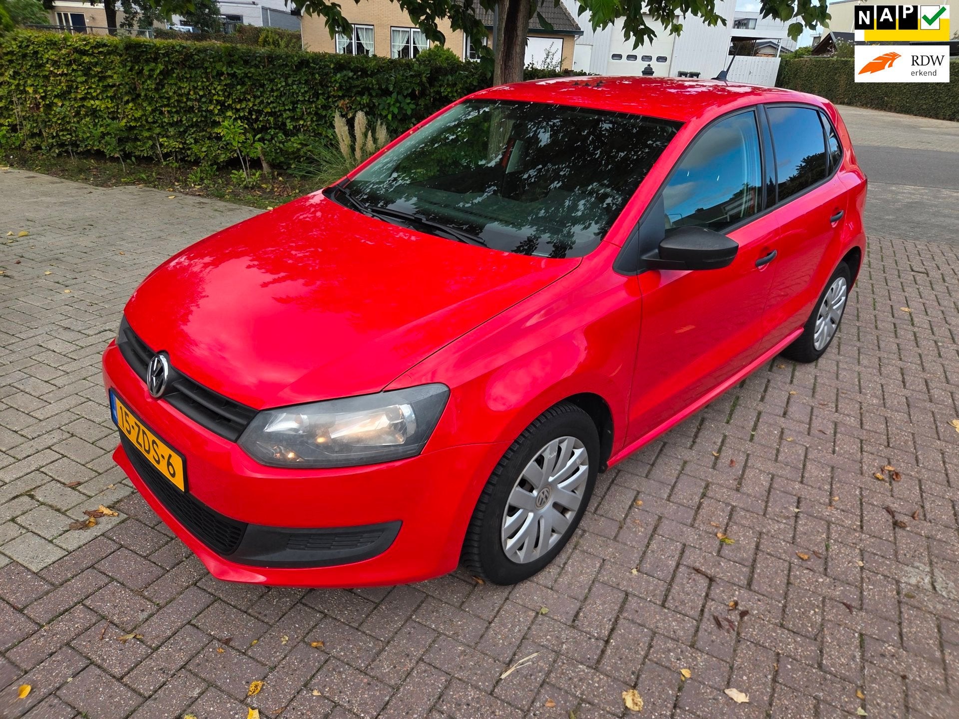 Volkswagen Polo 1.6 TDI BlueMotion Trendline km 152xxx NAP, Auto's, Voorwielaandrijving, Euro 5, Gebruikt, Origineel Nederlands