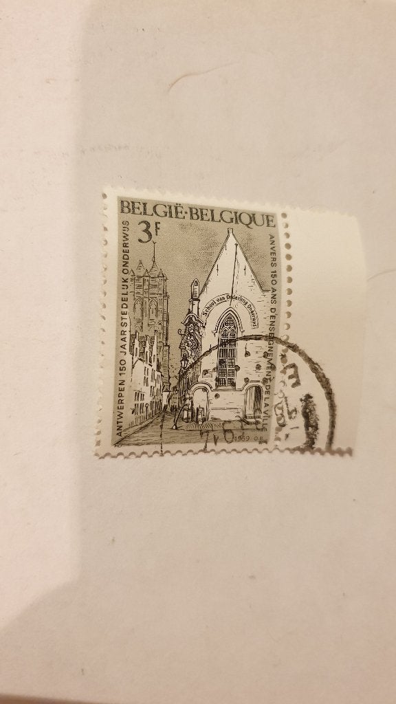 0894 belgie antwerpen 150 jaar stedelijk onderwijs 3f, Verzenden