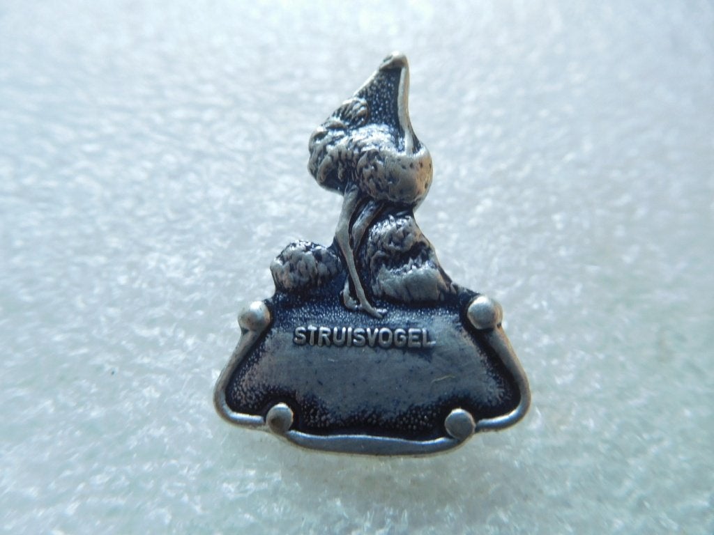 speldje struisvogel, Ophalen of Verzenden, Zo goed als nieuw, Overige onderwerpen