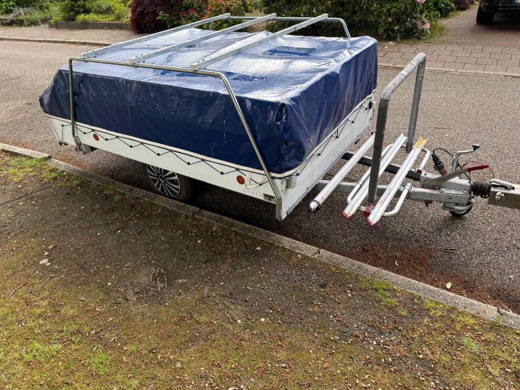Vouwwagen Jamet, Caravans en Kamperen, Ophalen, Meerkleurig, Aanwezig, Jamet