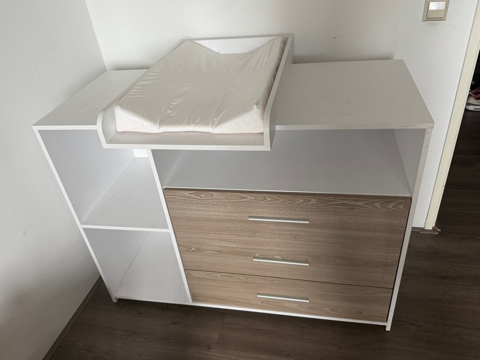 Commode met lades en opbergruimte, Ophalen, Gebruikt, 50 tot 70 cm, 100 cm of meer