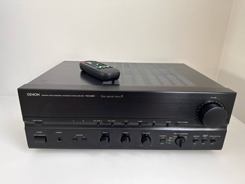 Denon PMA-880R geïntegreerde versterker, Denon, Ophalen of Verzenden, Zo goed als nieuw, 60 tot 120 watt
