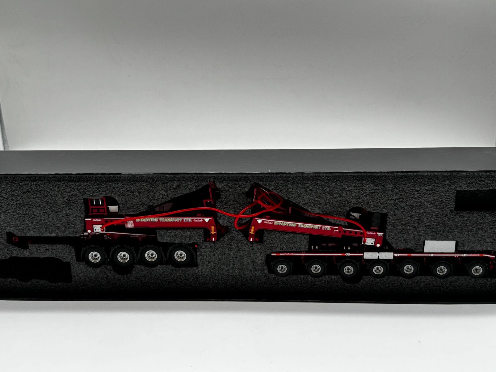 WSI MEGA WINDMILL TRAILER MWT WINDMOLEN MC FADYENS, Hobby en Vrije tijd, Modelauto's | 1:50, ., Nieuw, Ophalen of Verzenden, .