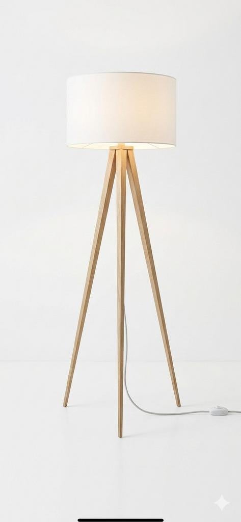 Zuiver Tripod vloerlamp als nieuw., Ophalen of Verzenden