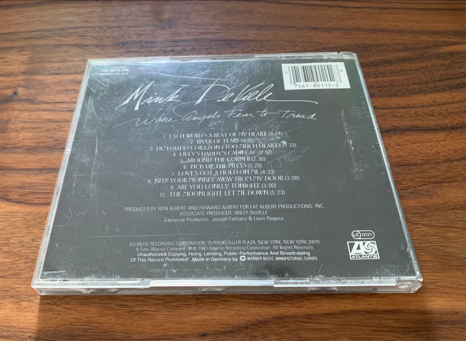 Mink DeVille - Where Angels Fear to Tread CD, Ophalen of Verzenden, 1990 - 1999, Gebruikt