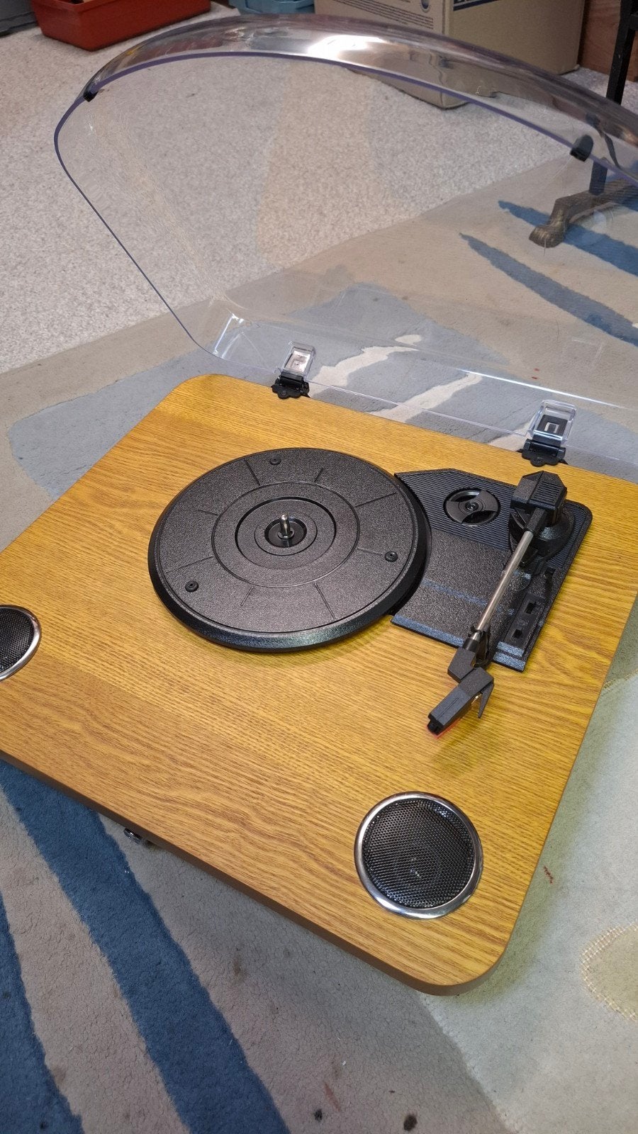 MAGINON HS-T08 Platenspeler met USB en Bluetooth, Overige merken, Ophalen of Verzenden, Zo goed als nieuw, USB-aansluiting