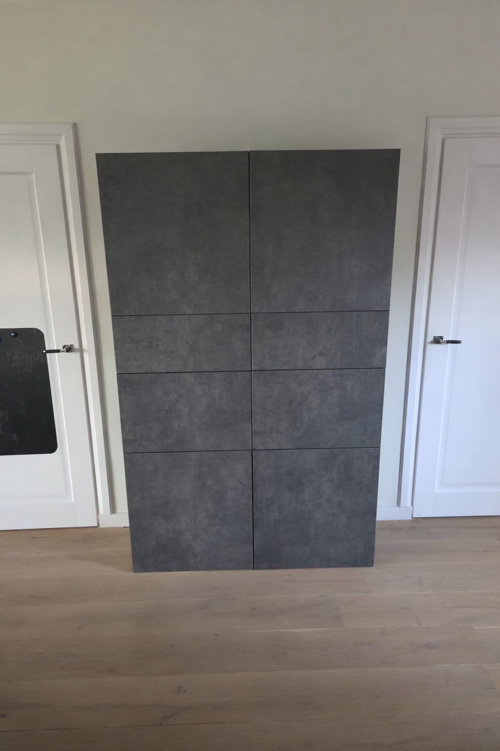 Ikea Besta kast betonlook, Ophalen, Overige materialen, 100 tot 150 cm, Zo goed als nieuw
