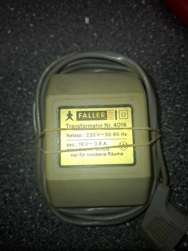 Faller a m s trafo, Transformator of Voeding, Gebruikt, Gelijkstroom of Wisselstroom, Ophalen of Verzenden