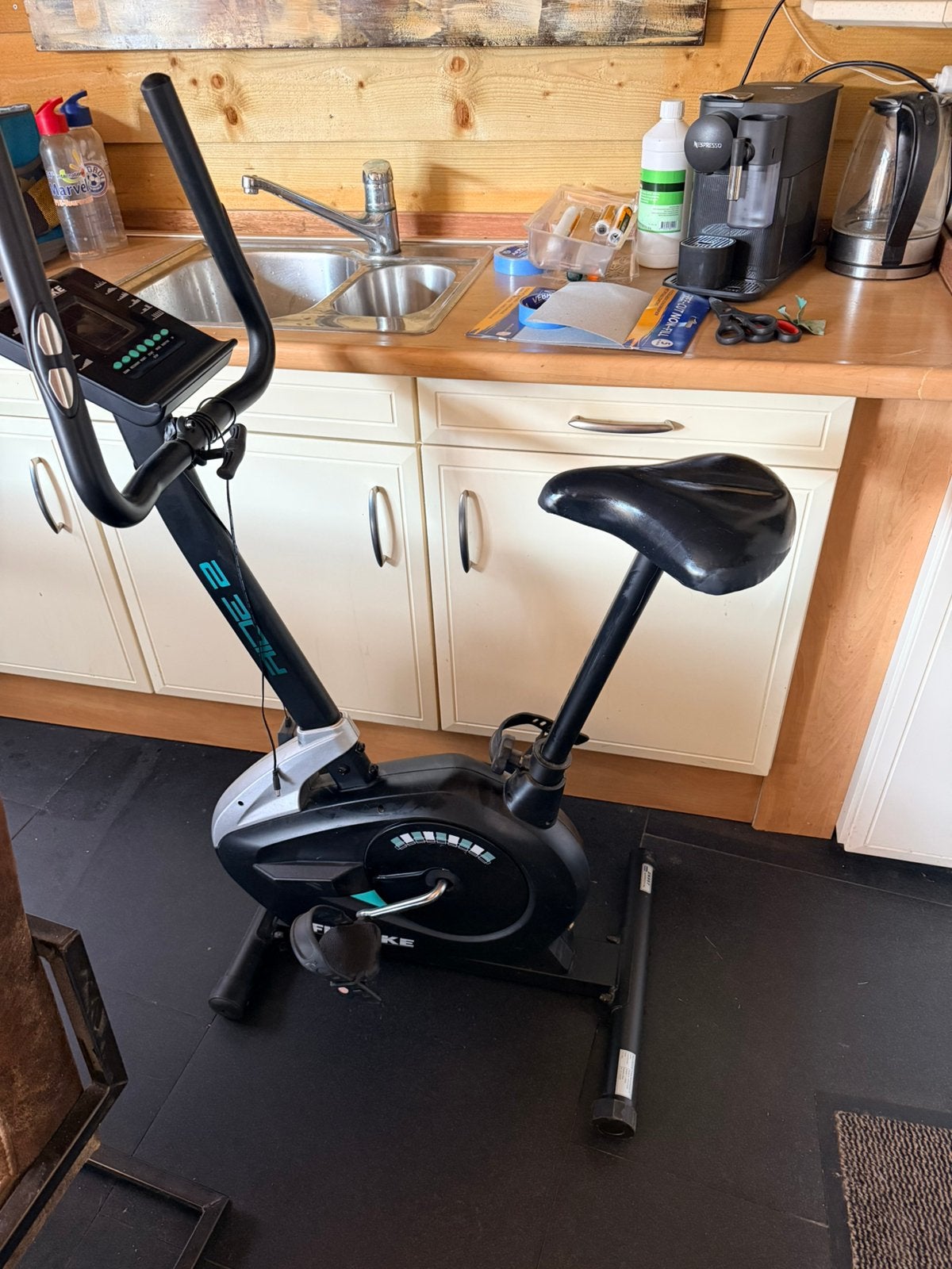 Fit bike hometrainer zgan, Ophalen, Zo goed als nieuw, Hometrainer