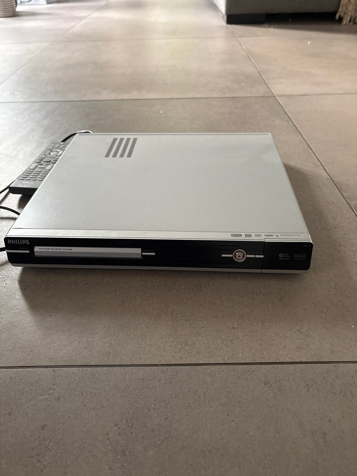 Philips DVD-speler/recorder met afstandsbediening, Ophalen of Verzenden, Zo goed als nieuw, Dvd-recorder, Philips