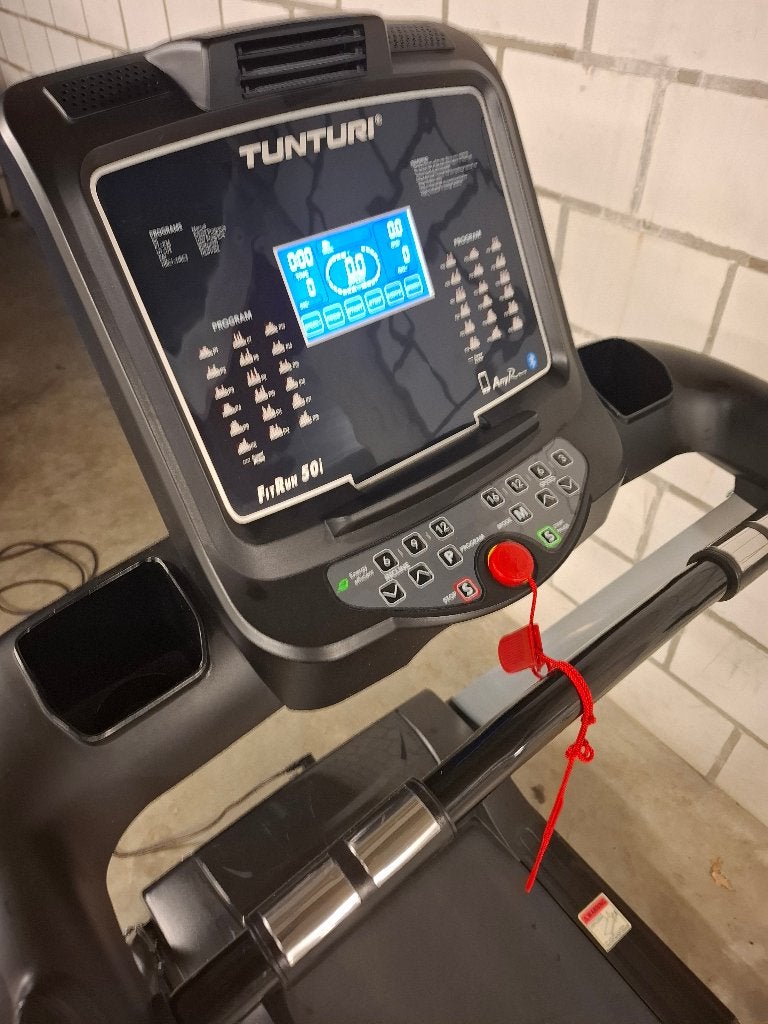Professionele loopband tunturi 50i nieuwstaat, Ophalen, Zo goed als nieuw, Benen, Loopband